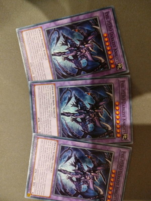 Yugioh Evil Hero Darkest Knight Playset σαν καινούργιο