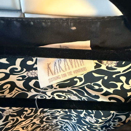 Karavan vintage kimono like new, black
