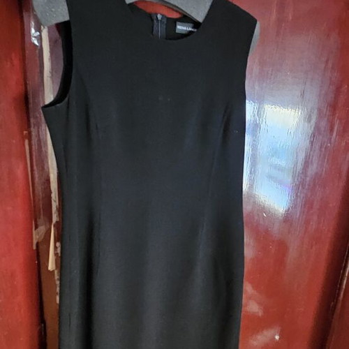 Rena Lange dress used, black, made in Italy, genuine wool, size M