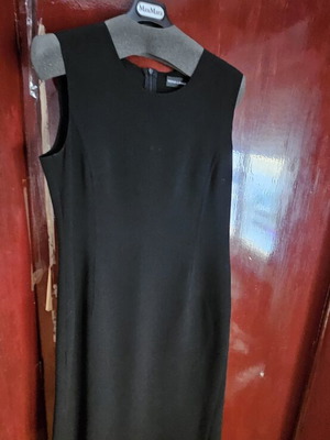 Rena Lange dress used, black, made in Italy, genuine wool, size M
