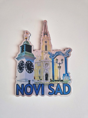 Metal fridge magnet Novi Sad new