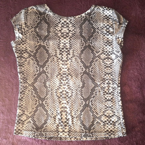 Passager Athens top with snake print, size M/L