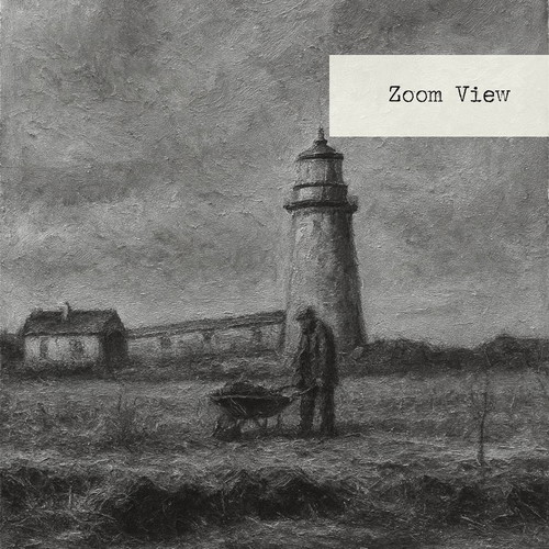 Vintage Lighthouse Matte Framed Art Print Inspired by The Lighthouse