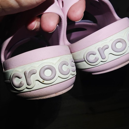 Crocs sandals used, size 34-35 for girls