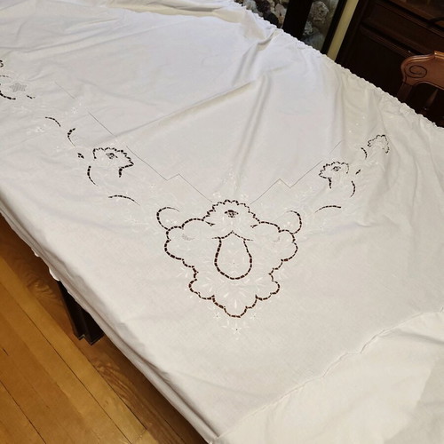 Handmade cut curtains like new
