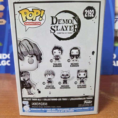Funko Pop Animation Zenitsu Agatsuma #2192 new figure