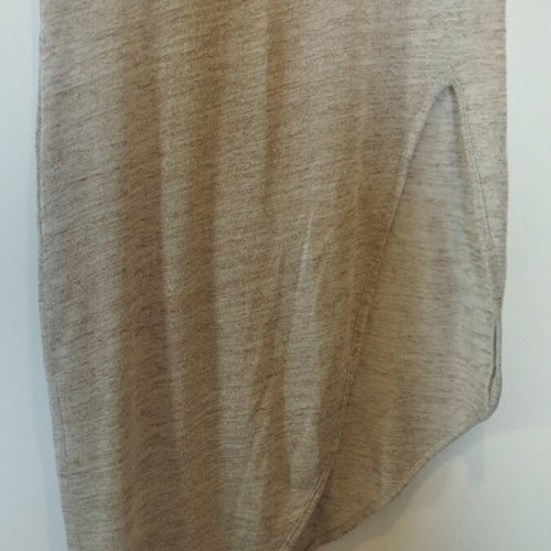 Women's beige blouse one size like new, Greek made