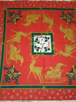 Christmas tablecloths new, pack of 18 pieces