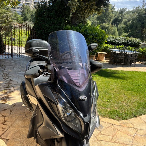 Motorcycle windscreen tall tinted used