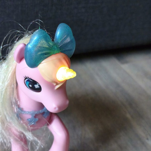 Mechanical Unicorn with Sounds and Light-Up Horn like new