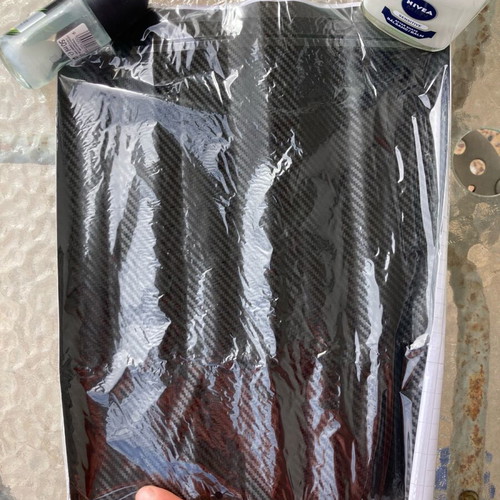 Carbone Style Black Adhesive Tape new