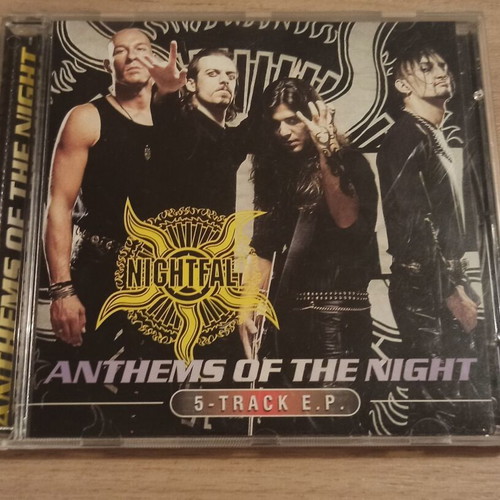 Nightfall Anthems Of The Night 5-Track E.P. CD like new, metal