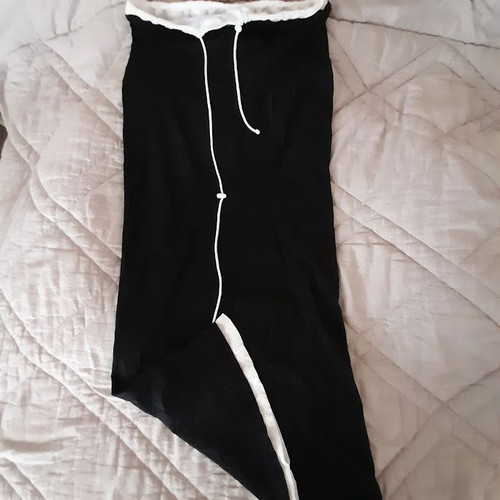 Summer skirt size S/M like new, black and white, stretchy