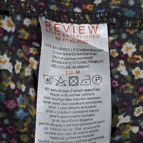 Vintage women's short dress like new, multicolored, size M