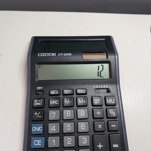 CIZITON CT 2000 calculator like new, large double