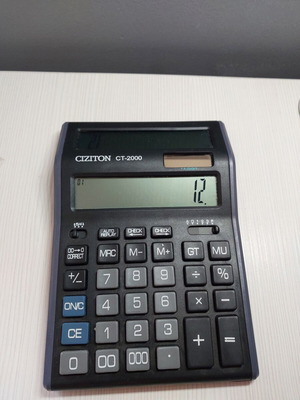 CIZITON CT 2000 calculator like new, large double