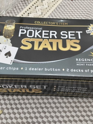 Poker set Status καινούργιο, συλλεκτικό