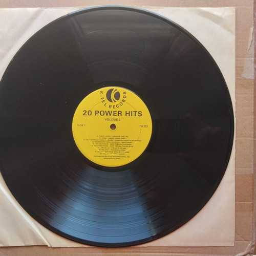 Various 20 Power Hits Volume 2 LP like new, rock
