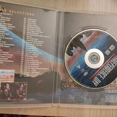 Independence Day DVD like new with Greek subtitles
