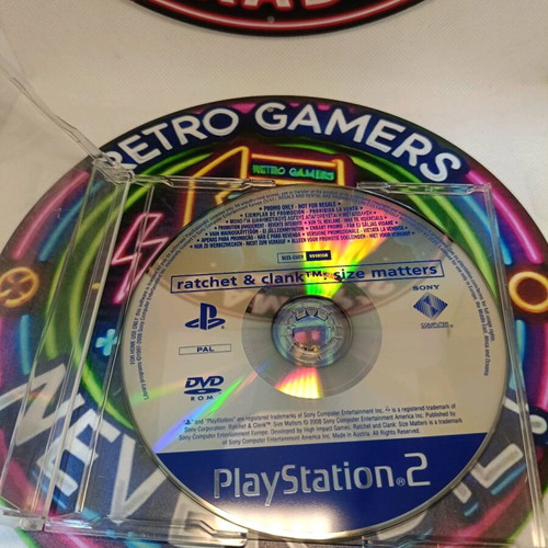 Ratchet & Clank Size Matters Promo copy for Sony PS2 like new