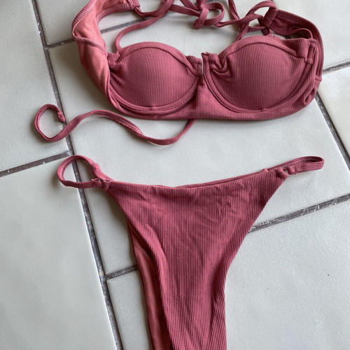 Decoro swimsuit sapio milo color, new, ribbed thin fabric