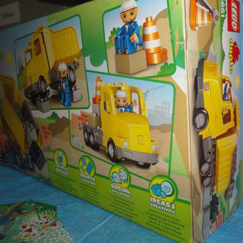 Lego Duplo 5651 Construction Dump Truck like new, rare set