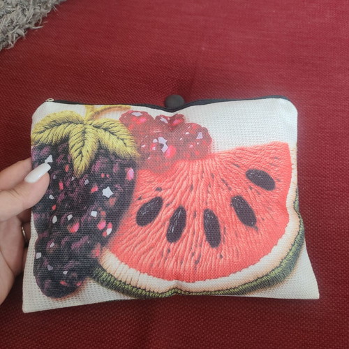 Summer bag with watermelon print