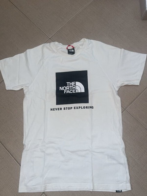 The North Face T-shirt, size small, white
