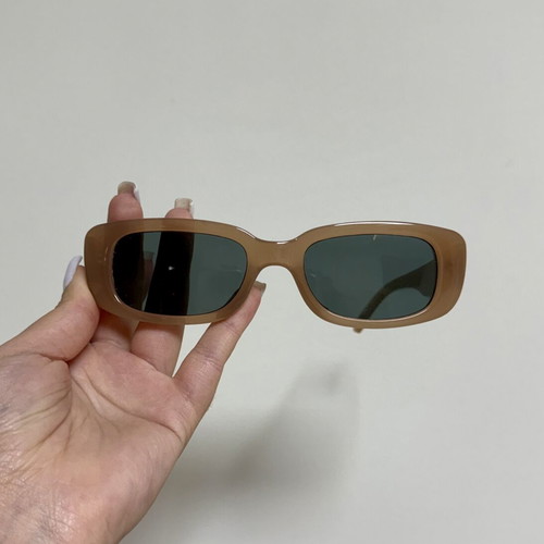 Oldmoney honey caramel beige sunglasses, vintage style