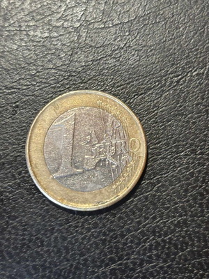 Euro coins used, in good condition, 2002