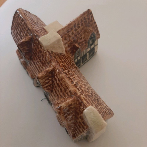 Handmade ceramic miniature Shakespeare house like new