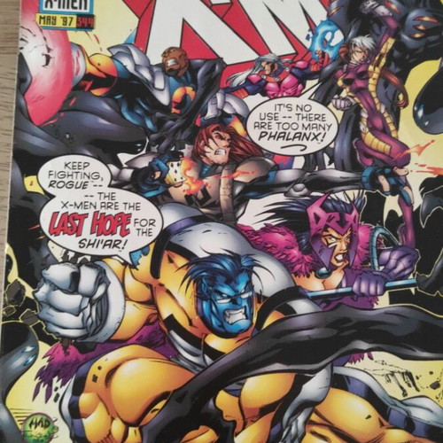 X-Men used comic May 97 Showdown on Throneworld
