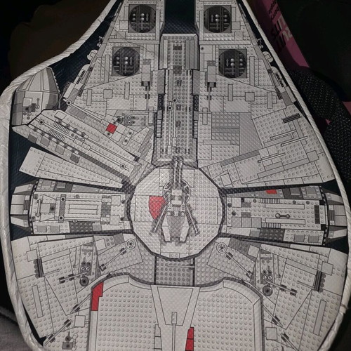 Original collector's LEGO ZipBin Star Wars Millennium Falcon bag used
