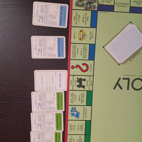 Monopoly Monte Carlo 1977 used collectible edition with certificate