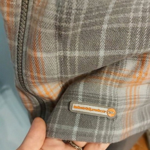 Дамско яке тип риза Outer wear с поларена подплата и качулка, сиво