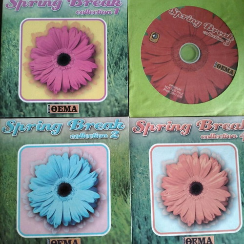Spring Break collection used, pack of 4 CDs