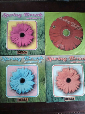 Spring Break collection used, pack of 4 CDs