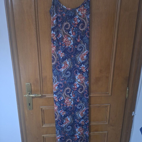 Women's maxi dress printed one size new