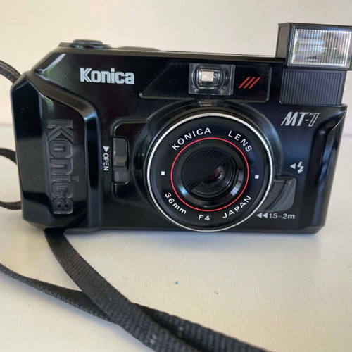 MT-7 Konica 36mm f4 Point&Shoot Compact Film Camera used