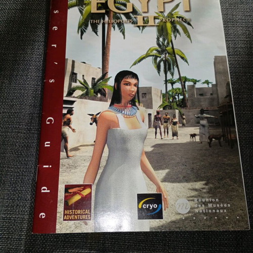 Egypt II The Heliopolis Prophecy PC game used, complete Big Box