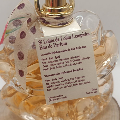 Lolita Lempicka Si Lolita Eau de Parfum Tester 80ml like new