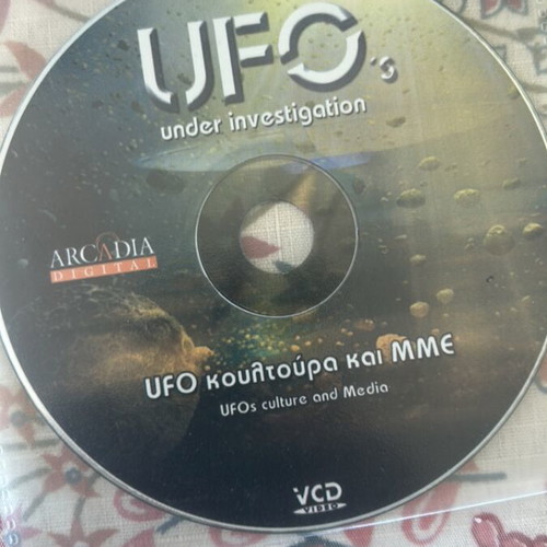 UFO's Under Investigation VCD video documentaries with subtitles, set of 3