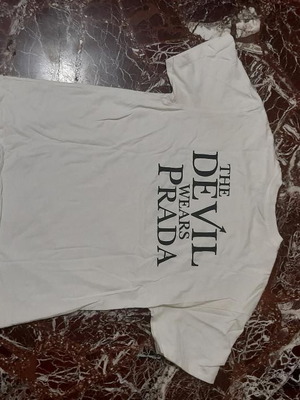 The Devil Wears Prada γυναικεία μπλούζα σαν καινούργιο, άσπρο, μέγεθος S