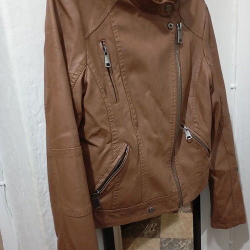 Leather jacket Desiree camel color size L like new