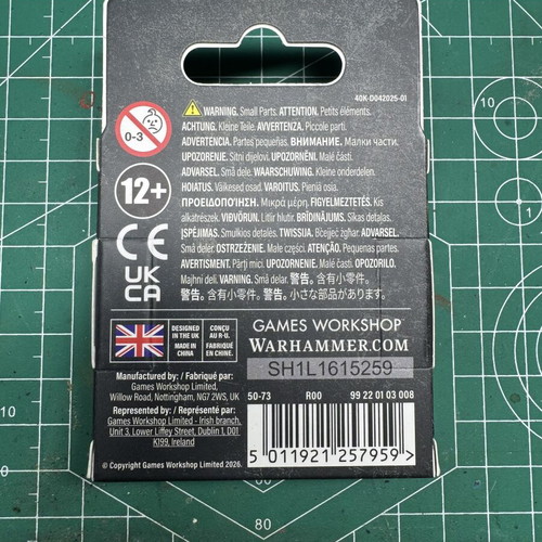 Ghazghull Warhammer 40,000 dice like new