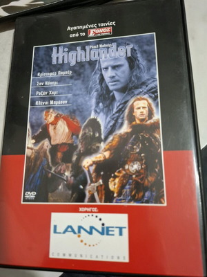Highlander DVD like new with subtitles