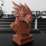 Rock Dragon Bust Made-to-Order