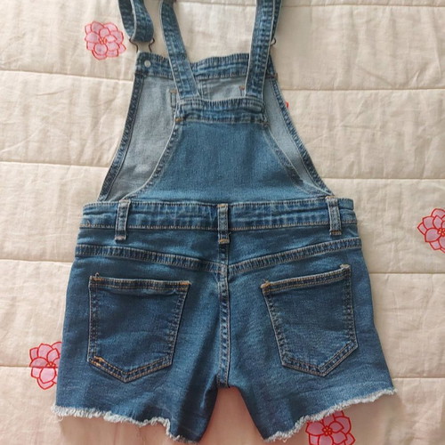 Energiers salopette No6 116 cm used, soft denim fabric