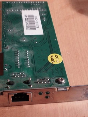 Ethernet PCI-e wired network card like new