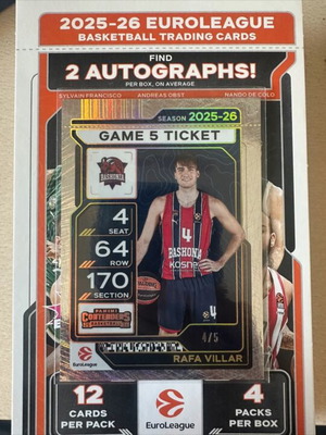 Rafa Villar Panini Contenders EuroLeague 2025-26 Basketball Card 4/5